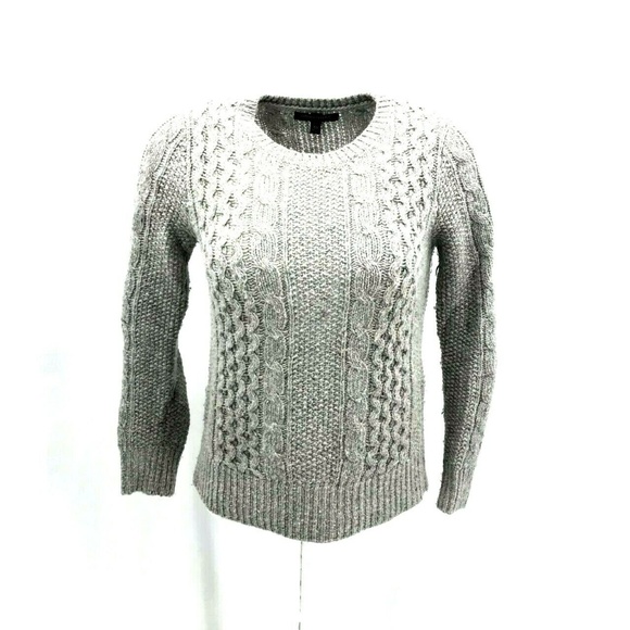 Banana Republic Sweaters - Banana Republic Textured Knit Sweater Sz XS Gray